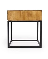 Butler Specialty Brixton Iron and Wood End Table