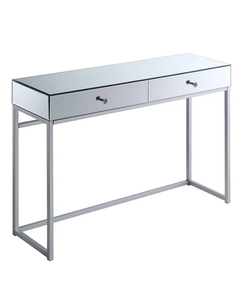 Reflections Console Table - Silver