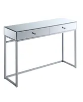 Reflections Console Table - Silver