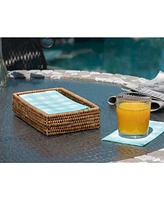 Artifacts Rattan Guest Towel and Napkin Holder