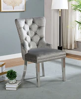 Furniture of America Brindabella Tufted Chairs, Set of 2