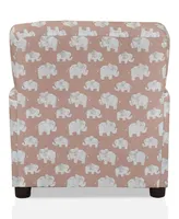 Furniture of America Laggan Upholstered Kids Chair