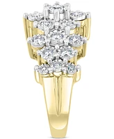 Effy Diamond Cluster Ring (1 ct. t.w.) 14k White Gold or Yellow &