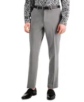 I.n.c. International Concepts Men's Slim-Fit Gray Solid Suit Pants, Created for Macy's