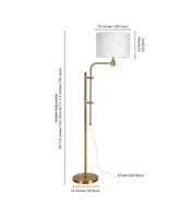 Polly Height-Adjustable Floor Lamp - Gold