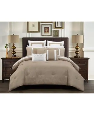 Chic Home Arlow 12 Piece Bed In A Bag Comforter Set