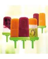 Tovolo Groovy Ice Pop Molds, Set of 6