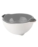 Tovolo Soak N' Strain 3.5-Qt. Colander 2-in-1 Strainer & Soaking Bowl