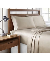 Brielle Home 400 Thread Count Cotton Sateen 3-Pc. Sheet Set, Twin