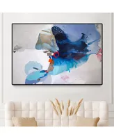 Giant Art Ocean Tides Oversized Framed Canvas, 60" x 40"