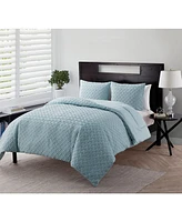 Vcny Home Nina Embossed Comforter Set