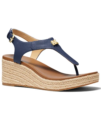 Michael Michael Kors Women's Laney Thong Espadrille Wedge Sandals
