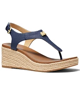 Michael Michael Kors Women's Laney Thong Espadrille Wedge Sandals