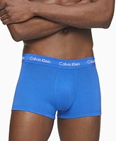 Calvin Klein Men's 3-Pack Cotton Stretch Low-Rise Trunk Underwear