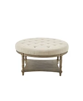 Martha Stewart Collection Cedric Accent Ottoman