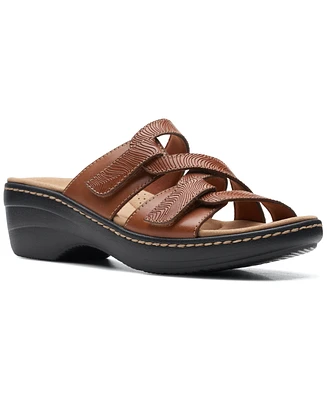 Clarks Women's Merliah Karli Slip-on Strappy Sandals