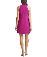 Vince Camuto Bow-Neck Halter Dress