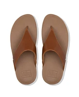 FitFlop Women's Lulu Leather Toe-Thongs Sandals