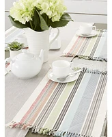 Design Import Mediterranean Stripe Placemat, Set of 6