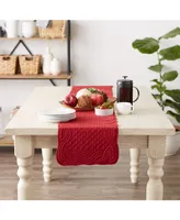 Design Imports Quilted Farmhouse Table Runner