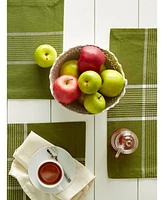 Design Imports Fiesta Check Placemat, Set of 6