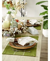 Design Imports Fiesta Check Placemat, Set of 6