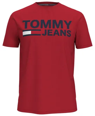 Tommy Hilfiger Men's Jeans Lock Up Logo Graphic T-Shirt