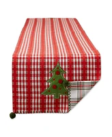 Design Imports Kitchen and Table Top Jolly Tree Collection Table Runner, Jolly Tree, 14" x 108"