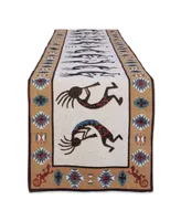 Design Imports Kokopelli Tapestry Table Runner 13" x 72"