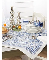 Design Imports Madeira Print Tablecloth 60" x 84"