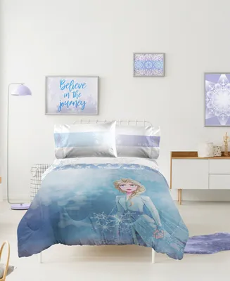 Frozen Color Block Queen Bed Set, 5 Pieces - Multi