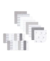 Hudson Baby Infant Boy Rayon from Bamboo Washcloth Bundle