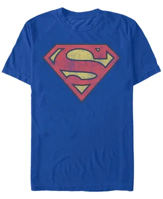 Men's Superman Vintage-Inspired Shield Short Sleeve T-shirt