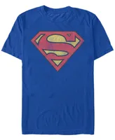 Men's Superman Vintage-Inspired Shield Short Sleeve T-shirt