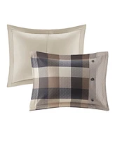 Madison Park Ridge Herringbone 6-Pc. Duvet Cover Set