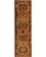 Bb Rugs One of a Kind Pak Tribal 2'11" x 10' Runner Area Rug