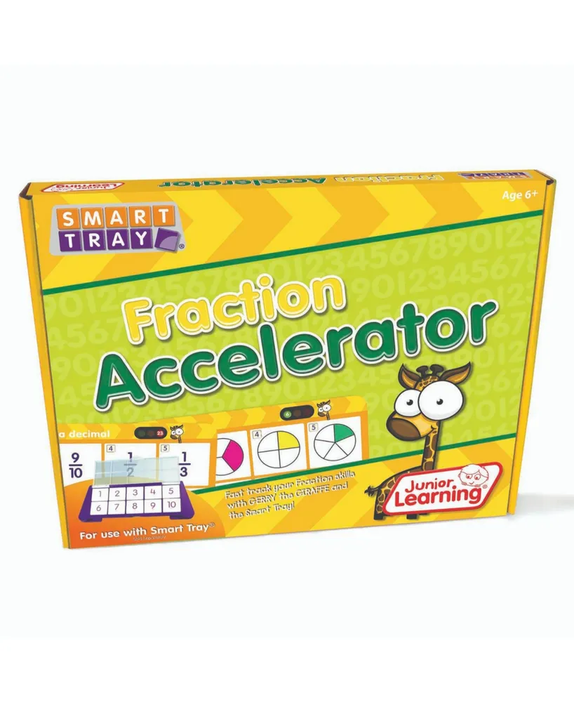 Junior Learning Fraction Accelerator Educational Learning Cards