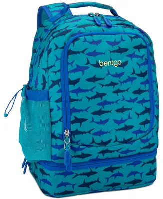 Bentgo 2-in-1 Backpack & Insulated Lunch Bag - Shark