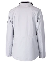 Cutter & Buck Women's Vapor Water Repellent Stretch Full Zip Rain Jacket