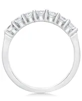 Seven Diamond Band in 14k Gold or White Gold (1 ct. t.w.)