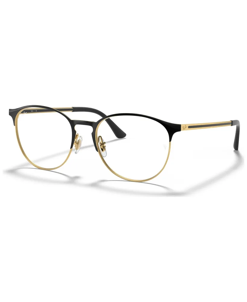 Ray-Ban RX6375 Unisex Round Eyeglasses