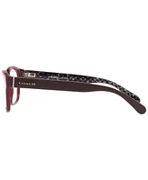 Coach HC6116 Women's Rectangle Eyeglasses