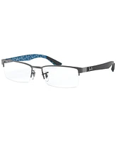 Ray-Ban RX8412 Unisex Rectangle Eyeglasses