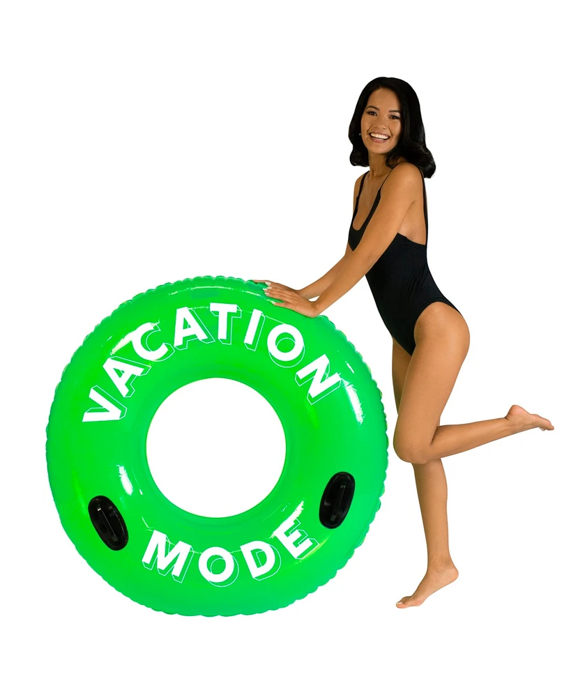 Sweet Shop Sour Apple"Vacation Mode" 48" Pool Tube with Handles