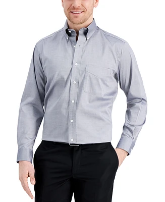 Club Room Men's Regular Fit Pinpoint Dress Shirt, Created for Macy's