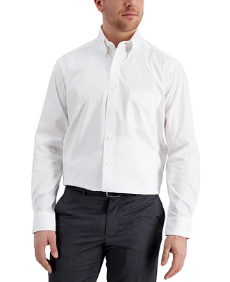 Club Room Men's Regular Fit Pinpoint Dress Shirt, Created for Macy's