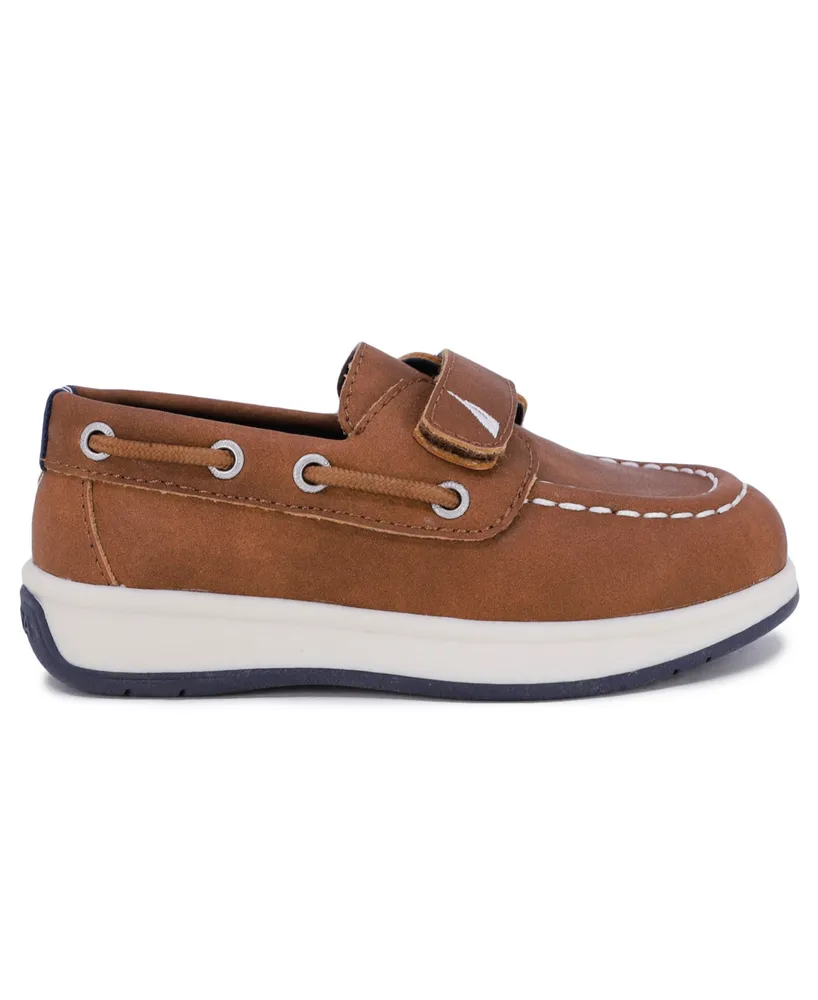 Nautica Toddler Boys Slip-On Cushioned Teton Boat Shoes