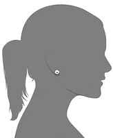 Gold Ball Stud Earrings (10mm) 14k White, Yellow or Rose