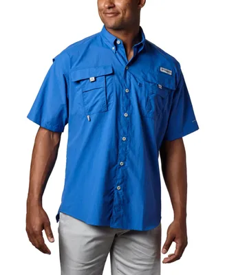 Columbia Pfg Men's Bahama Ii Upf-50 Quick Dry Shirt