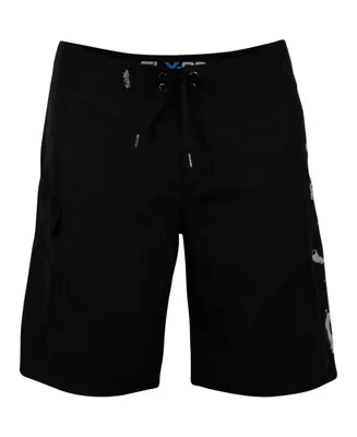 Salt Life Men's Stealth Bomberz Aqua Shorts